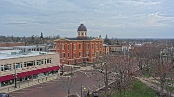 Weather camera view of City of Woodstock.
