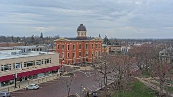 Weather camera view of City of Woodstock.