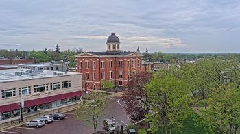 Weather camera view of City of Woodstock.