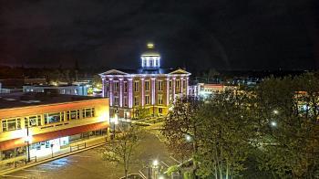 Weather camera view of City of Woodstock.