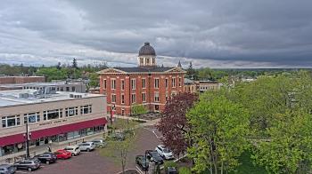Weather camera view of City of Woodstock.