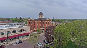 Weather camera view of City of Woodstock.