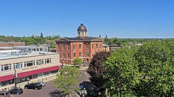 Weather camera view of City of Woodstock.