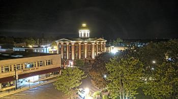 Weather camera view of City of Woodstock.