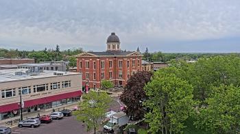 Weather camera view of City of Woodstock.