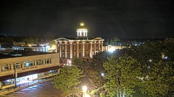 Weather camera view of City of Woodstock.