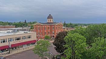 Weather camera view of City of Woodstock.