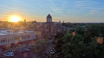 Weather camera view of City of Woodstock.