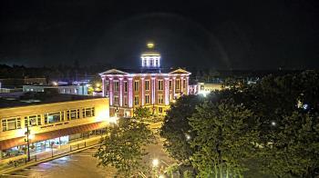 Weather camera view of City of Woodstock.