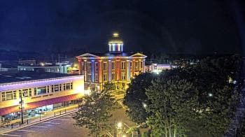 Weather camera view of City of Woodstock.