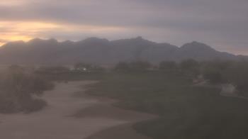 Weather camera view of Coyote Springs Golf Club.