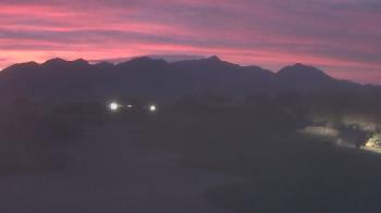 Weather camera view of Coyote Springs Golf Club.