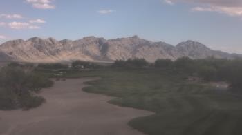 Weather camera view of Coyote Springs Golf Club.