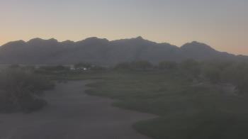 Weather camera view of Coyote Springs Golf Club.