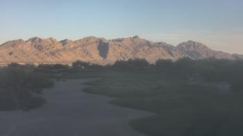 Weather camera view of Coyote Springs Golf Club.