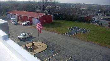 Weather camera view of Decatur Waste Water Department.