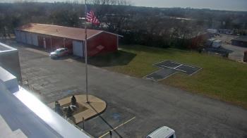 Weather camera view of Decatur Waste Water Department.