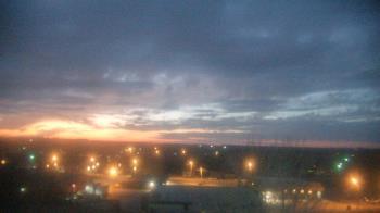 Weather camera view of Decatur Waste Water Department.