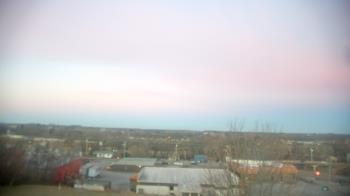 Weather camera view of Decatur Waste Water Department.