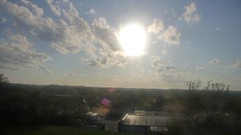 Weather camera view of Decatur Waste Water Department.