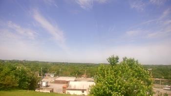 Weather camera view of Decatur Waste Water Department.