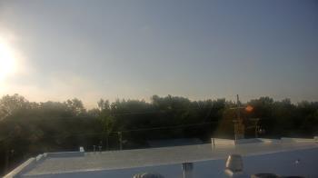 Weather camera view of Decatur Waste Water Department.
