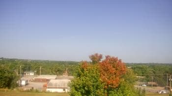 Weather camera view of Decatur Waste Water Department.