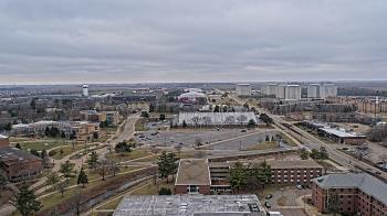 Weather camera view of Northern Illinois University.