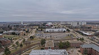 Weather camera view of Northern Illinois University.