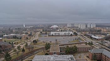Weather camera view of Northern Illinois University.