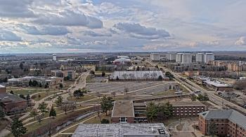Weather camera view of Northern Illinois University.