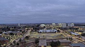 Weather camera view of Northern Illinois University.
