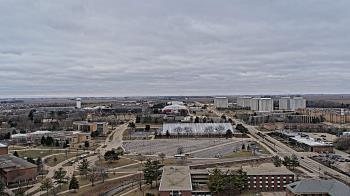 Weather camera view of Northern Illinois University.