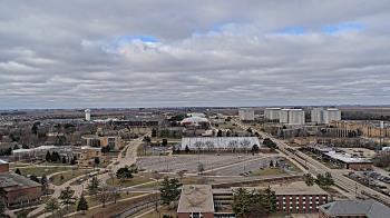 Weather camera view of Northern Illinois University.