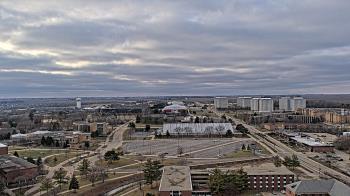Weather camera view of Northern Illinois University.