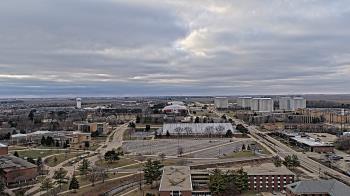 Weather camera view of Northern Illinois University.