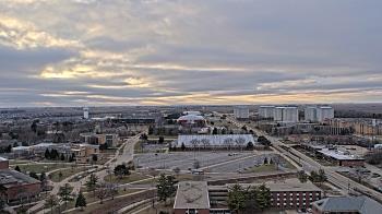 Weather camera view of Northern Illinois University.