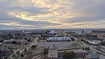 Weather camera view of Northern Illinois University.