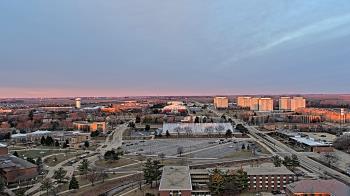 Weather camera view of Northern Illinois University.