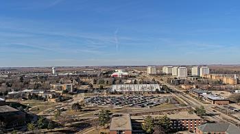 Weather camera view of Northern Illinois University.