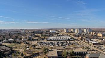 Weather camera view of Northern Illinois University.