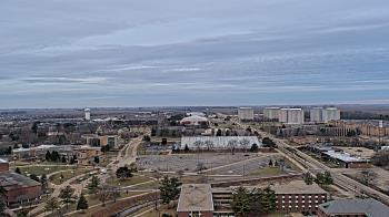 Weather camera view of Northern Illinois University.