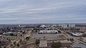 Weather camera view of Northern Illinois University.