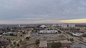 Weather camera view of Northern Illinois University.
