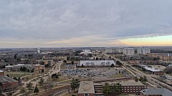 Weather camera view of Northern Illinois University.