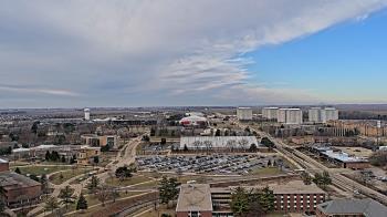 Weather camera view of Northern Illinois University.