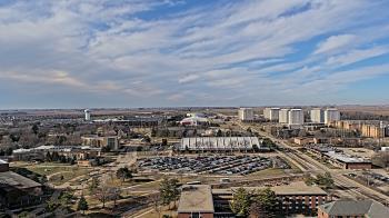 Weather camera view of Northern Illinois University.