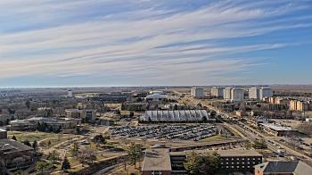 Weather camera view of Northern Illinois University.