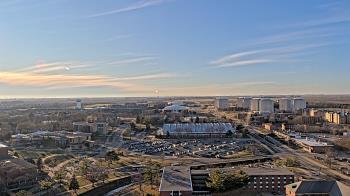Weather camera view of Northern Illinois University.