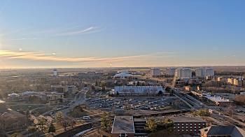 Weather camera view of Northern Illinois University.